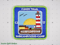 CJ'17 13th Canadian Jamboree Subcamp Fundy Trail [CJ JAMB 13-04a]